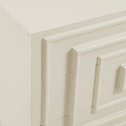 Harlow 6 Drawer Chest - Cream - DUSK