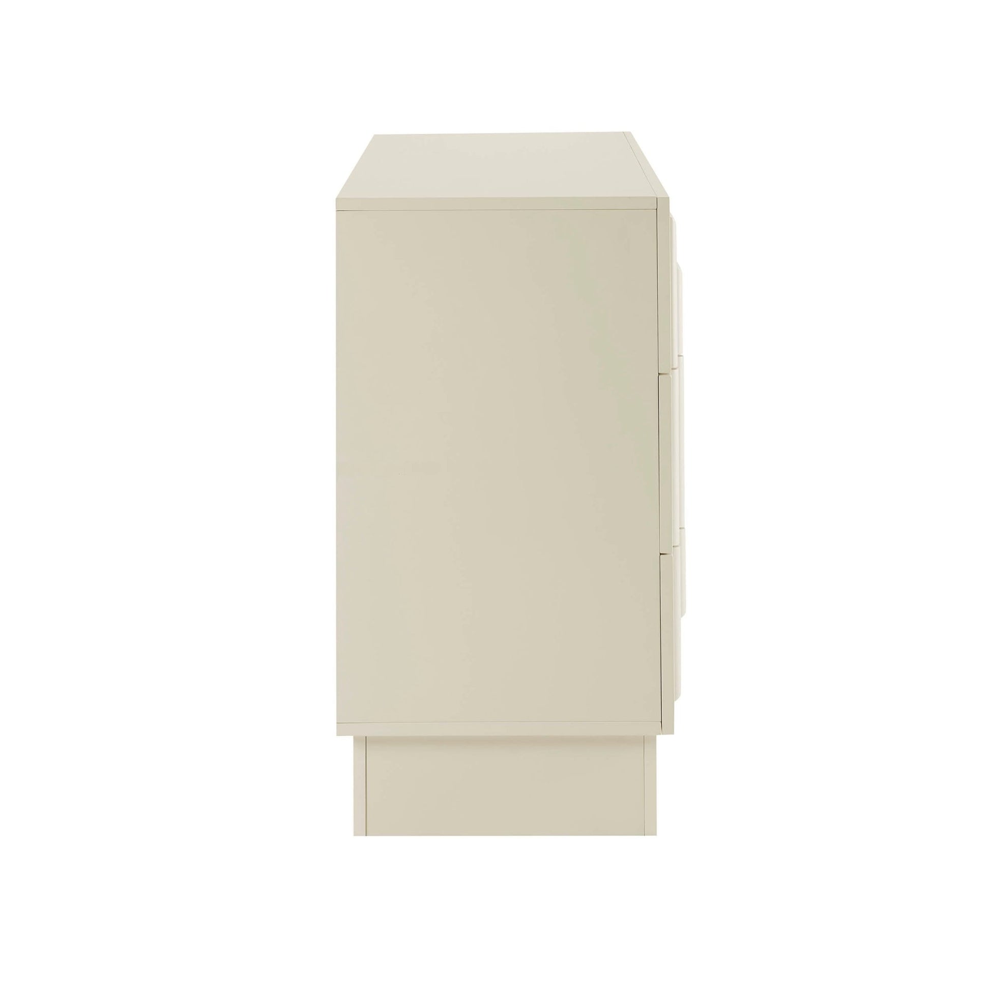 Harlow 6 Drawer Chest - Cream - DUSK