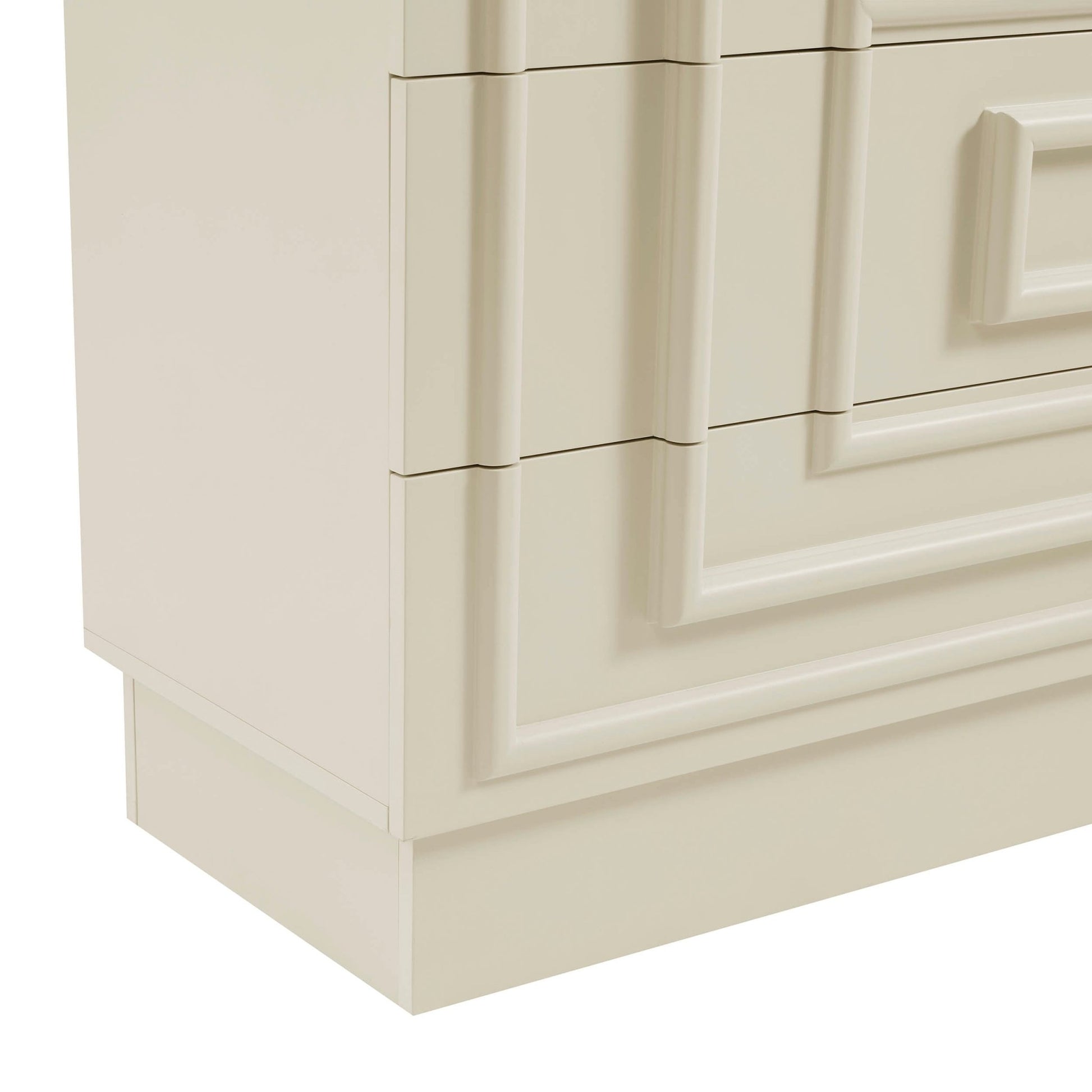 Harlow 6 Drawer Chest - Cream - DUSK