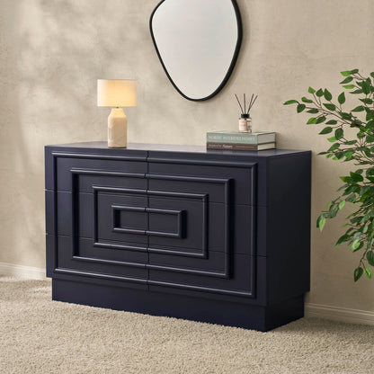 Harlow 6 Drawer Chest - Midnight - DUSK