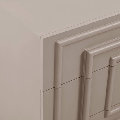 Harlow 6 Drawer Chest - Taupe - DUSK