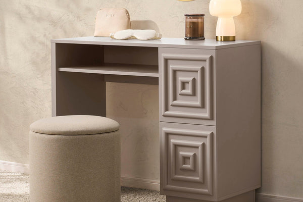 Harlow Dressing Table - Taupe - DUSK