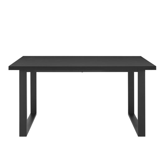 Harper 4 - 6 Seater Dining Table - Black - DUSK