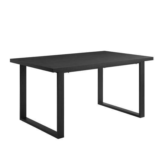 Harper 4 - 6 Seater Dining Table - Black - DUSK