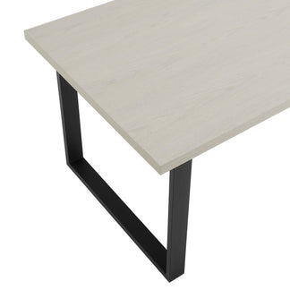 Harper 4-6 Seater Dining Table - Wood/Black – DUSK