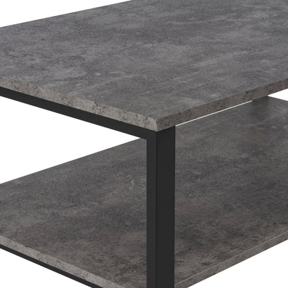 Harper Coffee Table - Concrete Effect - DUSK