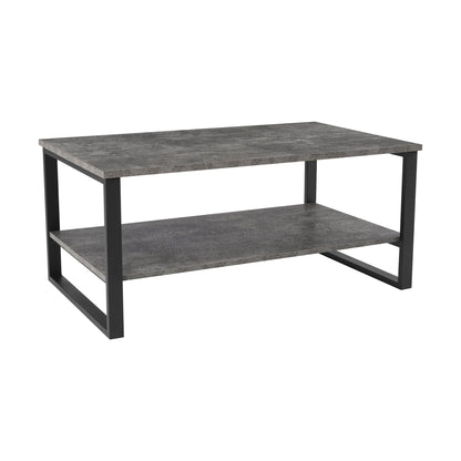 Harper Coffee Table - Concrete Effect - DUSK