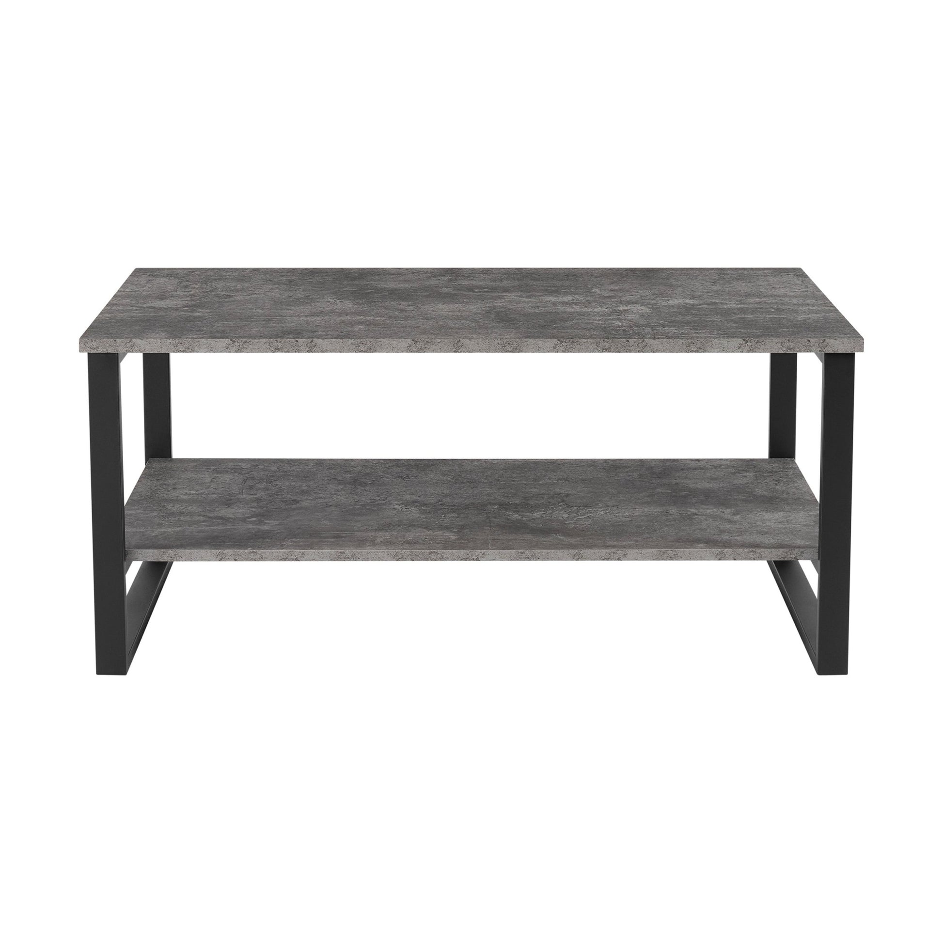 Harper Coffee Table - Concrete Effect - DUSK