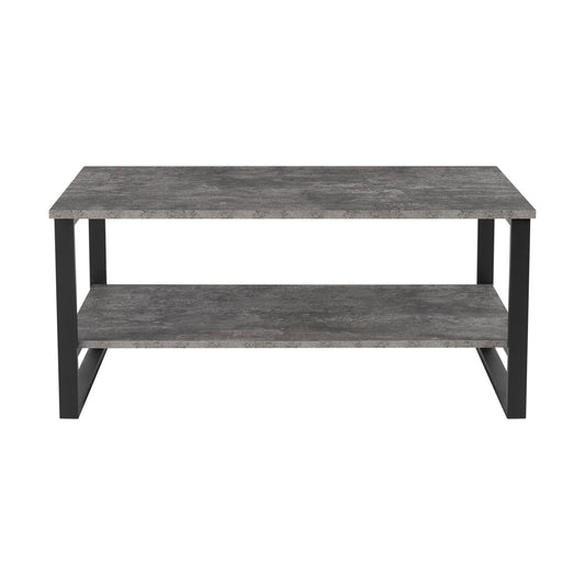 Harper Coffee Table - Concrete Effect - DUSK