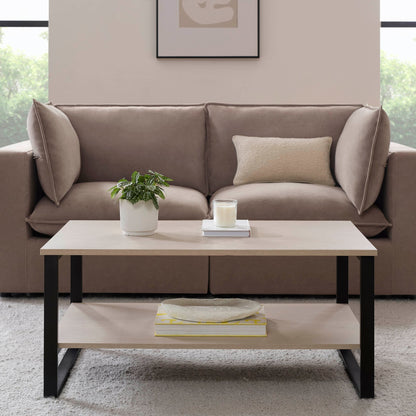 Harper Coffee Table - Natural/Black - DUSK
