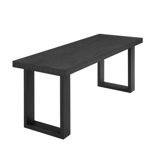 Harper Dining Bench - Black - DUSK