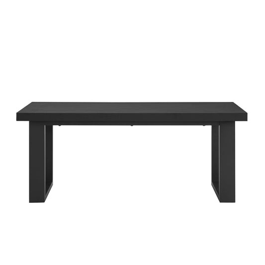 Harper Dining Bench - Black - DUSK