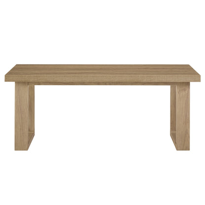 Harper Dining Bench - Light Wood - DUSK