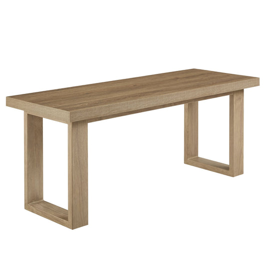 Harper Dining Bench - Light Wood - DUSK