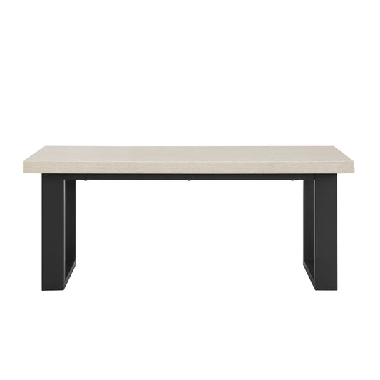 Harper Dining Bench - Wood/Black - DUSK