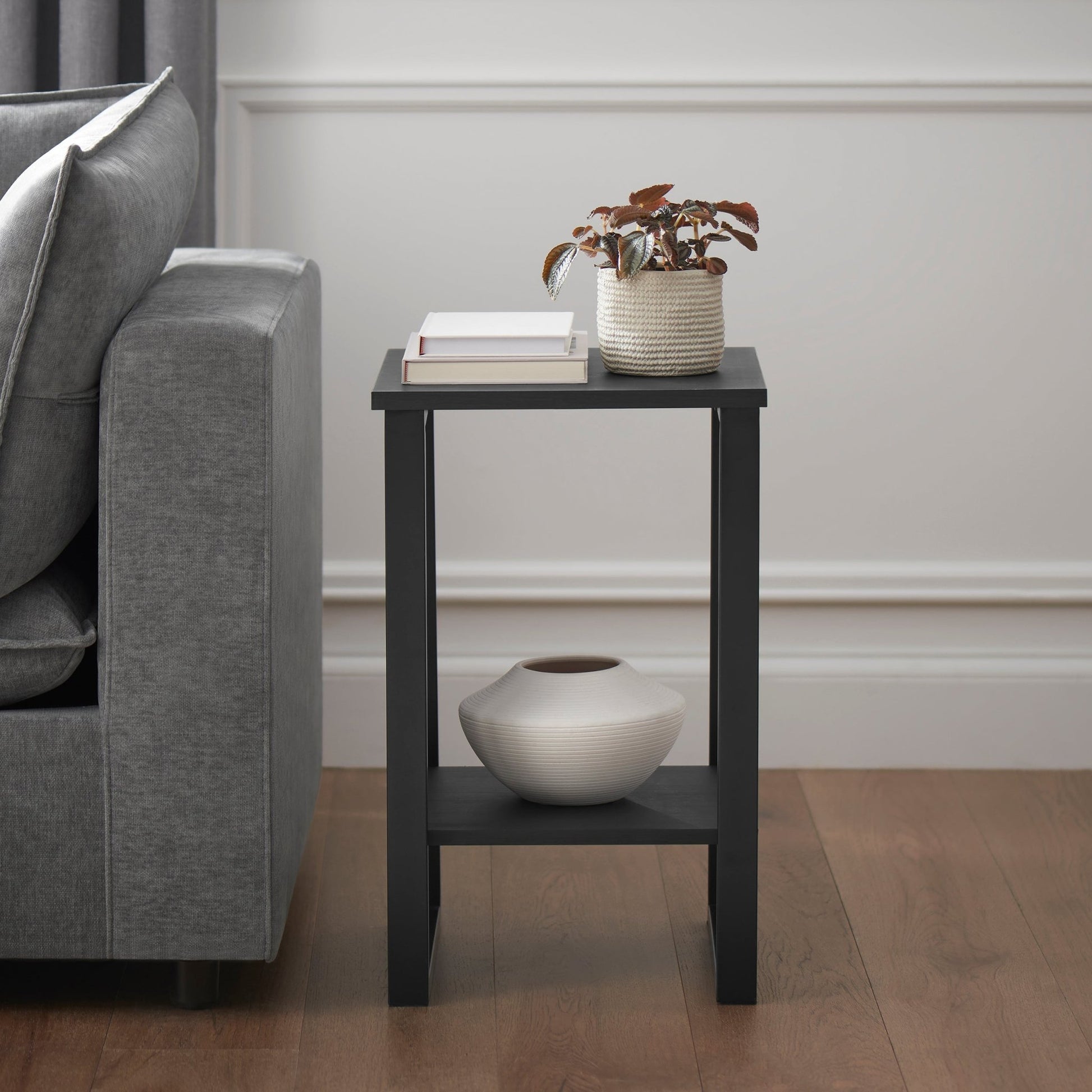 Harper Side Table - Black - DUSK