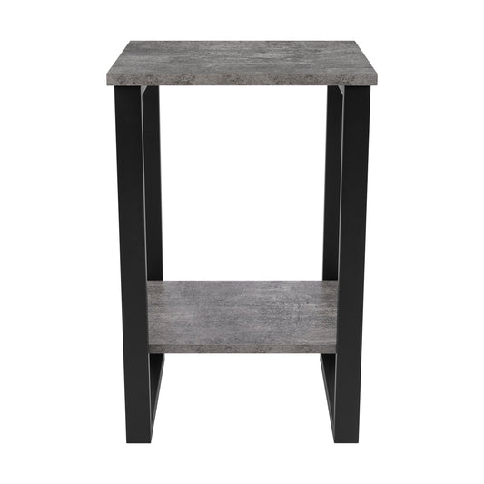 Harper Side Table - Concrete Effect - DUSK