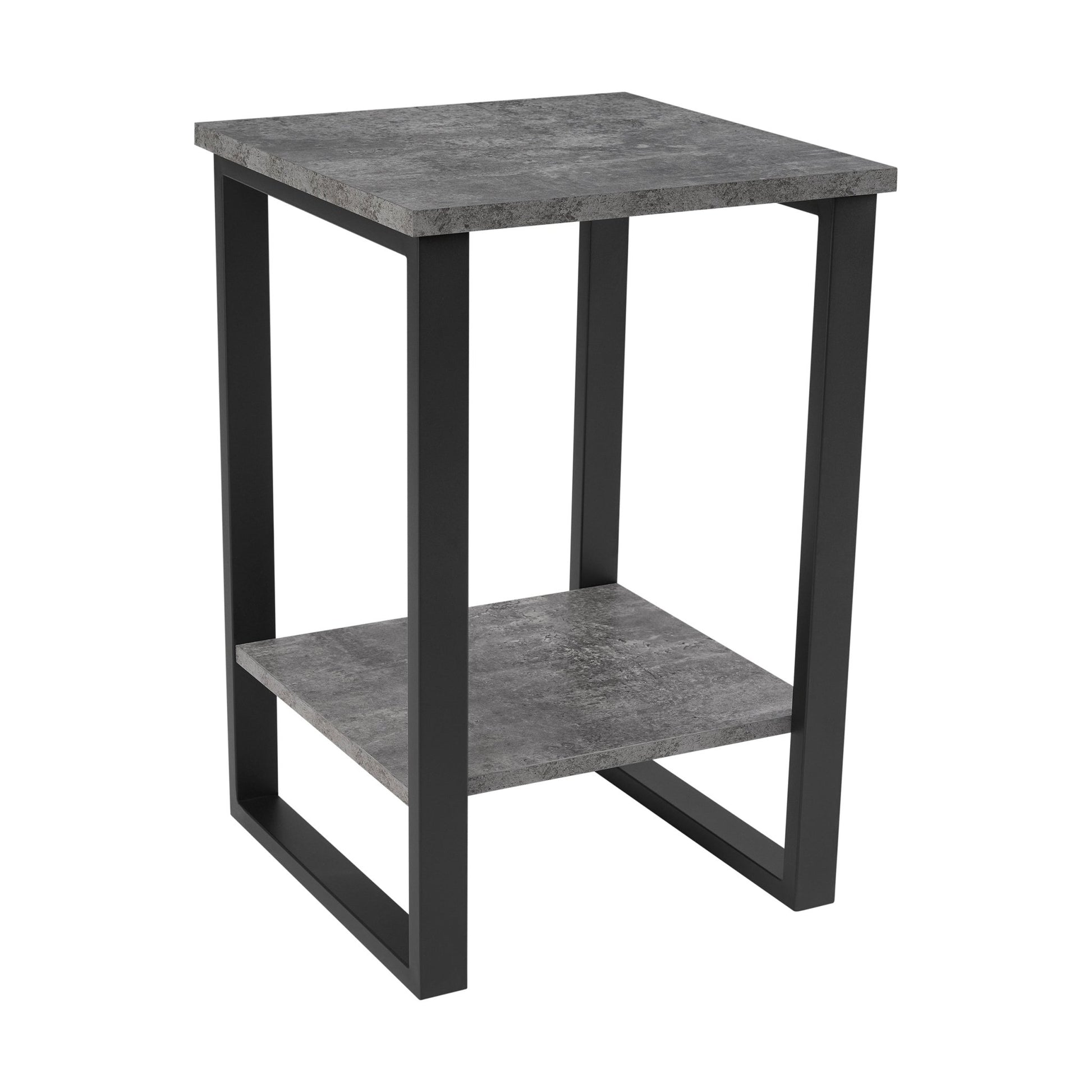 Harper Side Table - Concrete Effect - DUSK