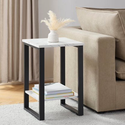 Harper Side Table - Marble - DUSK