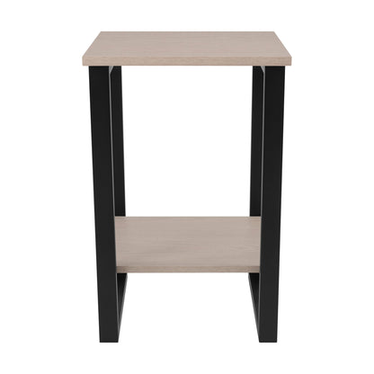 Harper Side Table - Natural/Black - DUSK