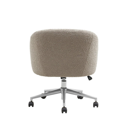 Harriet Boucle Office Chair - Taupe - DUSK