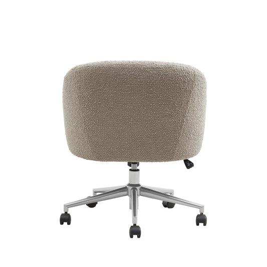 Harriet Boucle Office Chair - Taupe - DUSK