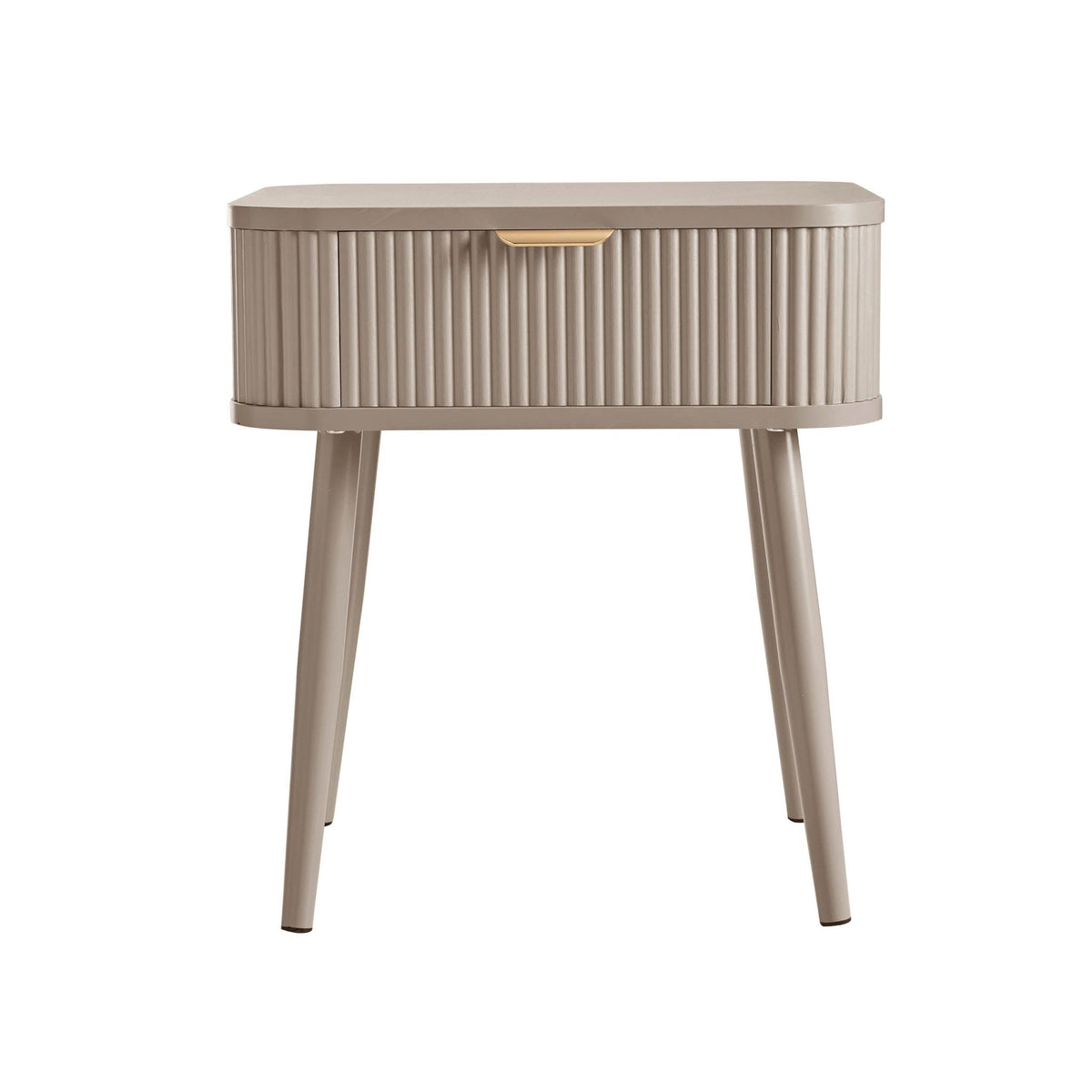 Hattie 1 Drawer Nightstand - Taupe - DUSK
