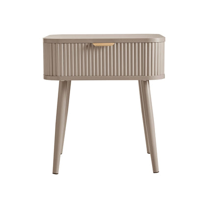 Hattie 1 Drawer Nightstand - Taupe - DUSK