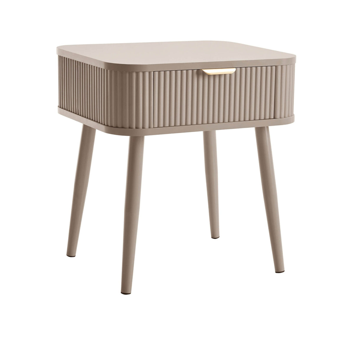 Hattie 1 Drawer Nightstand - Taupe - DUSK