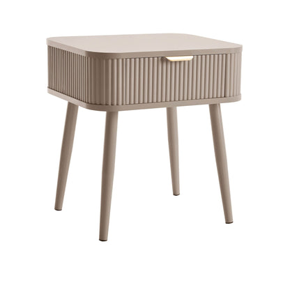 Hattie 1 Drawer Nightstand - Taupe - DUSK