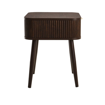 Hattie 1 Drawer Nightstand - Walnut - DUSK