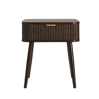 Hattie 1 Drawer Nightstand - Walnut - DUSK