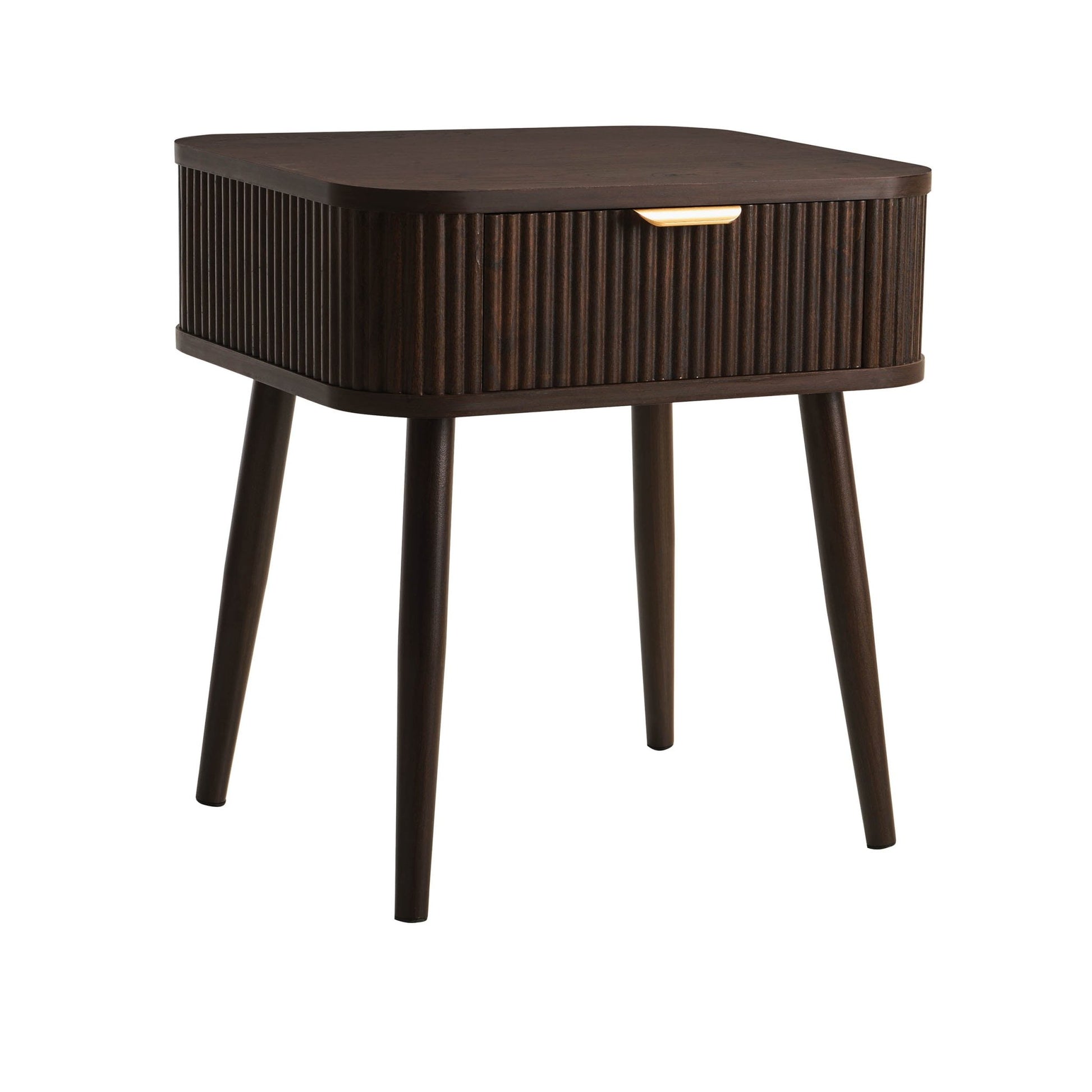 Hattie 1 Drawer Nightstand - Walnut - DUSK