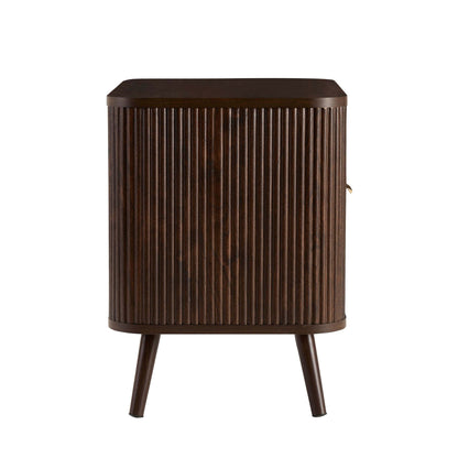Hattie 1 Drawer Nightstand - Walnut - DUSK