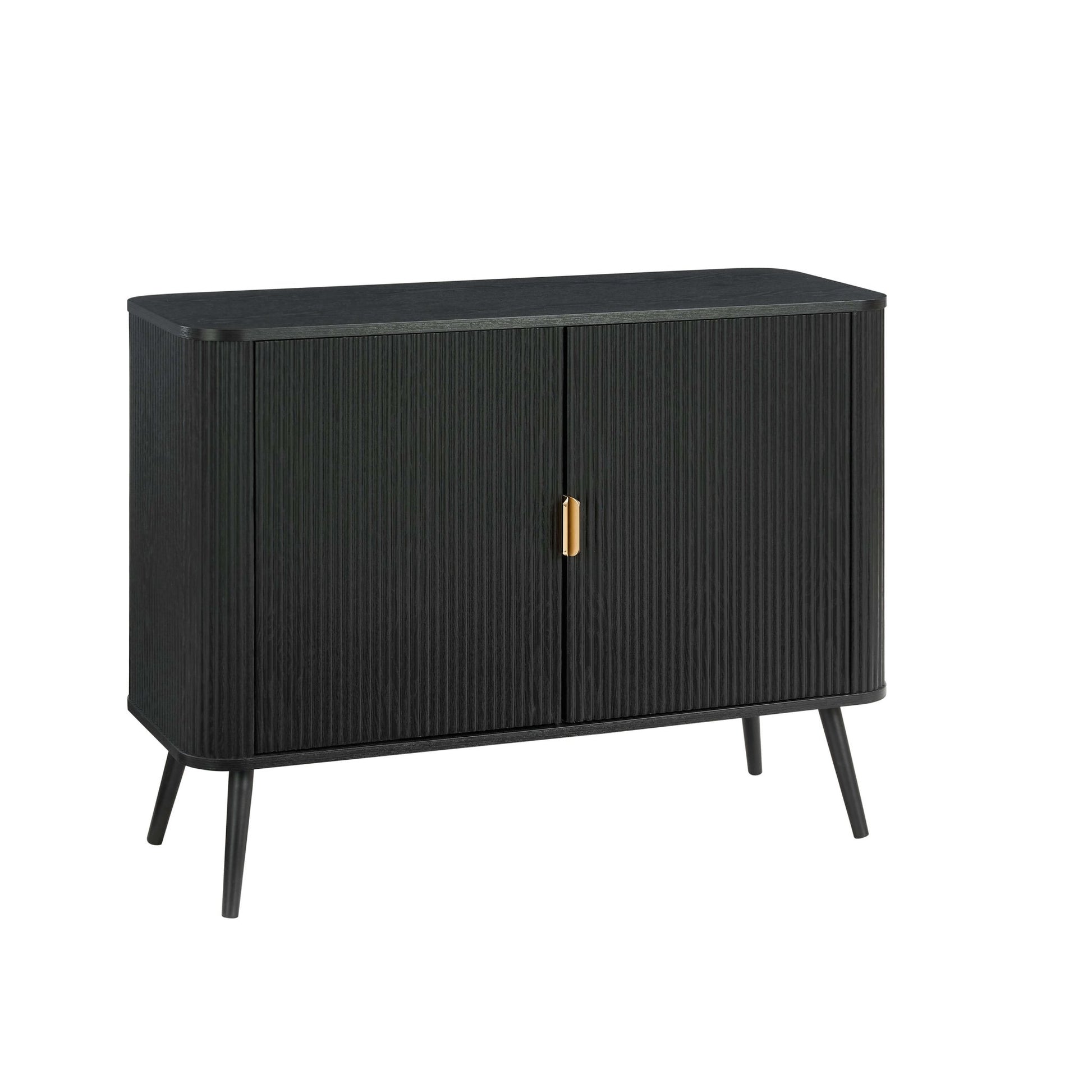 Hattie 2 Door Sideboard - Black - DUSK