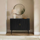 Hattie 2 Door Sideboard - Black - DUSK