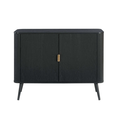 Hattie 2 Door Sideboard - Black - DUSK