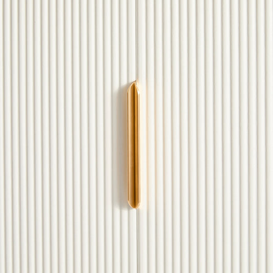 Hattie 2 Door Wardrobe - Warm White - DUSK