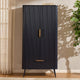 Hattie 2 Door Wardrobe with Drawer - Midnight - DUSK