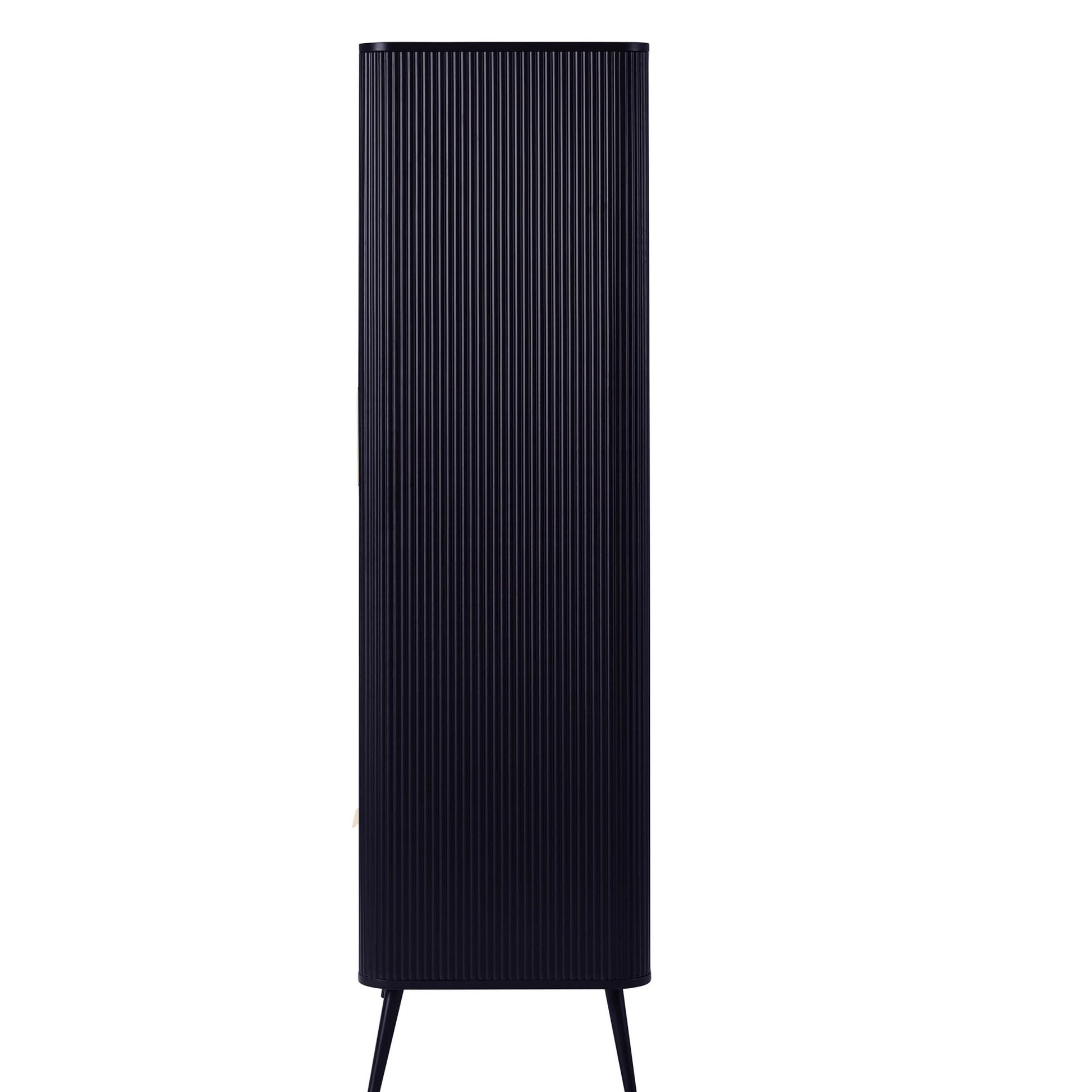 Hattie 2 Door Wardrobe with Drawer - Midnight - DUSK