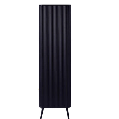 Hattie 2 Door Wardrobe with Drawer - Midnight - DUSK