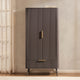Hattie 2 Door Wardrobe with Drawer - Mocha - DUSK