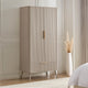 Hattie 2 Door Wardrobe with Drawer - Taupe - DUSK