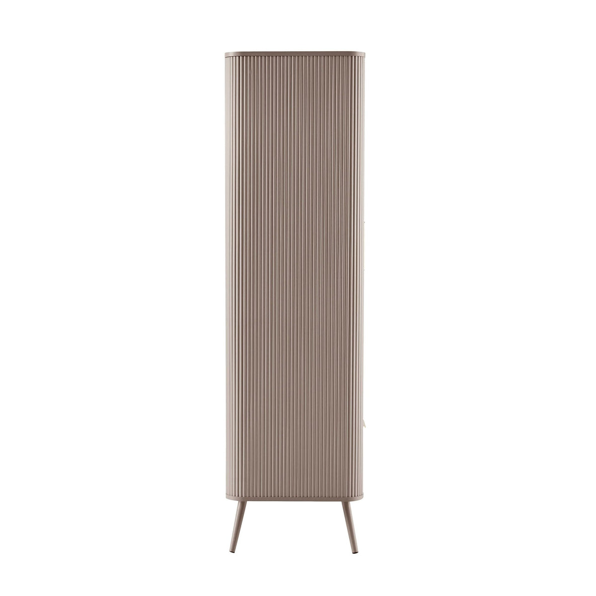 Hattie 2 Door Wardrobe with Drawer - Taupe - DUSK