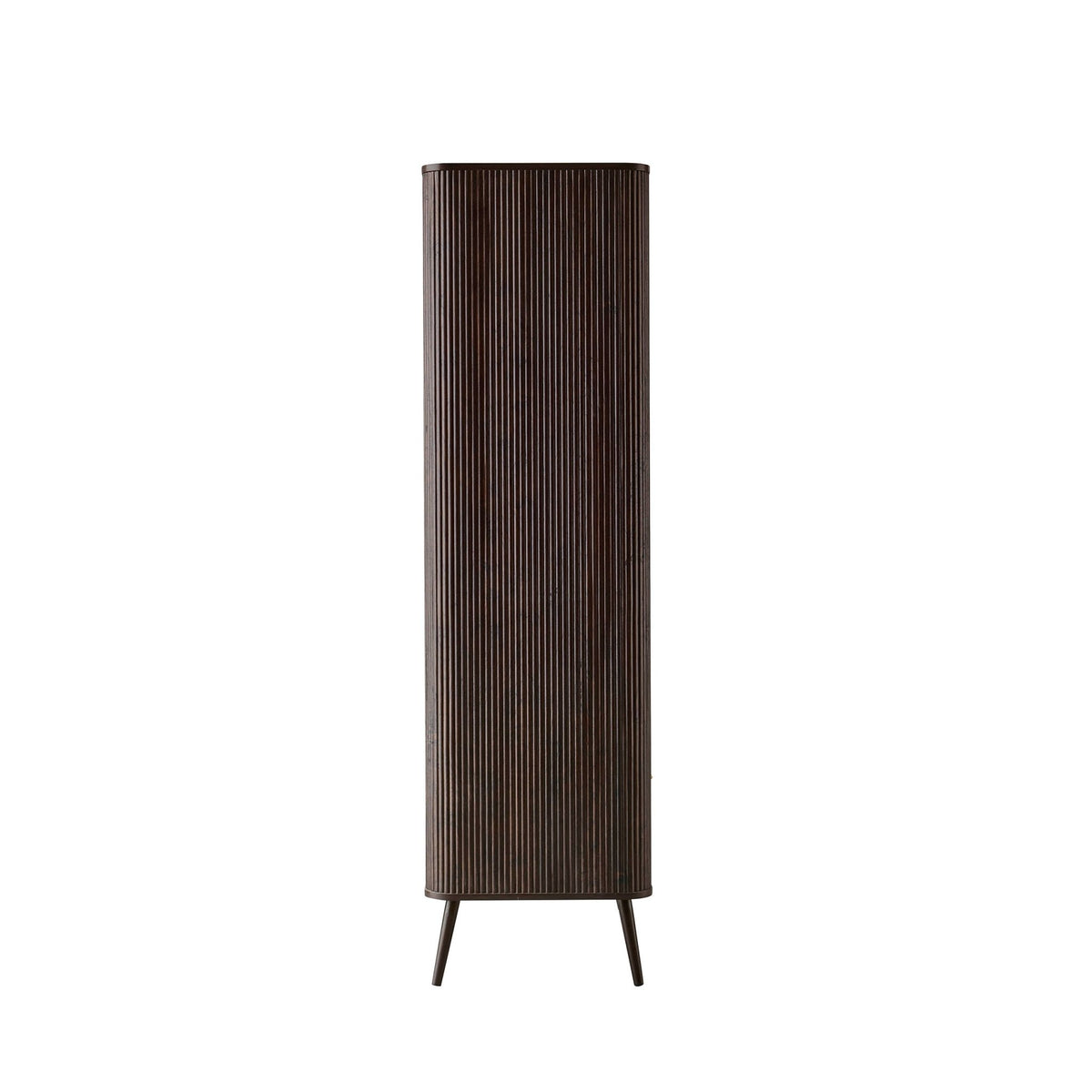Hattie 2 Door Wardrobe with Drawer - Walnut - DUSK