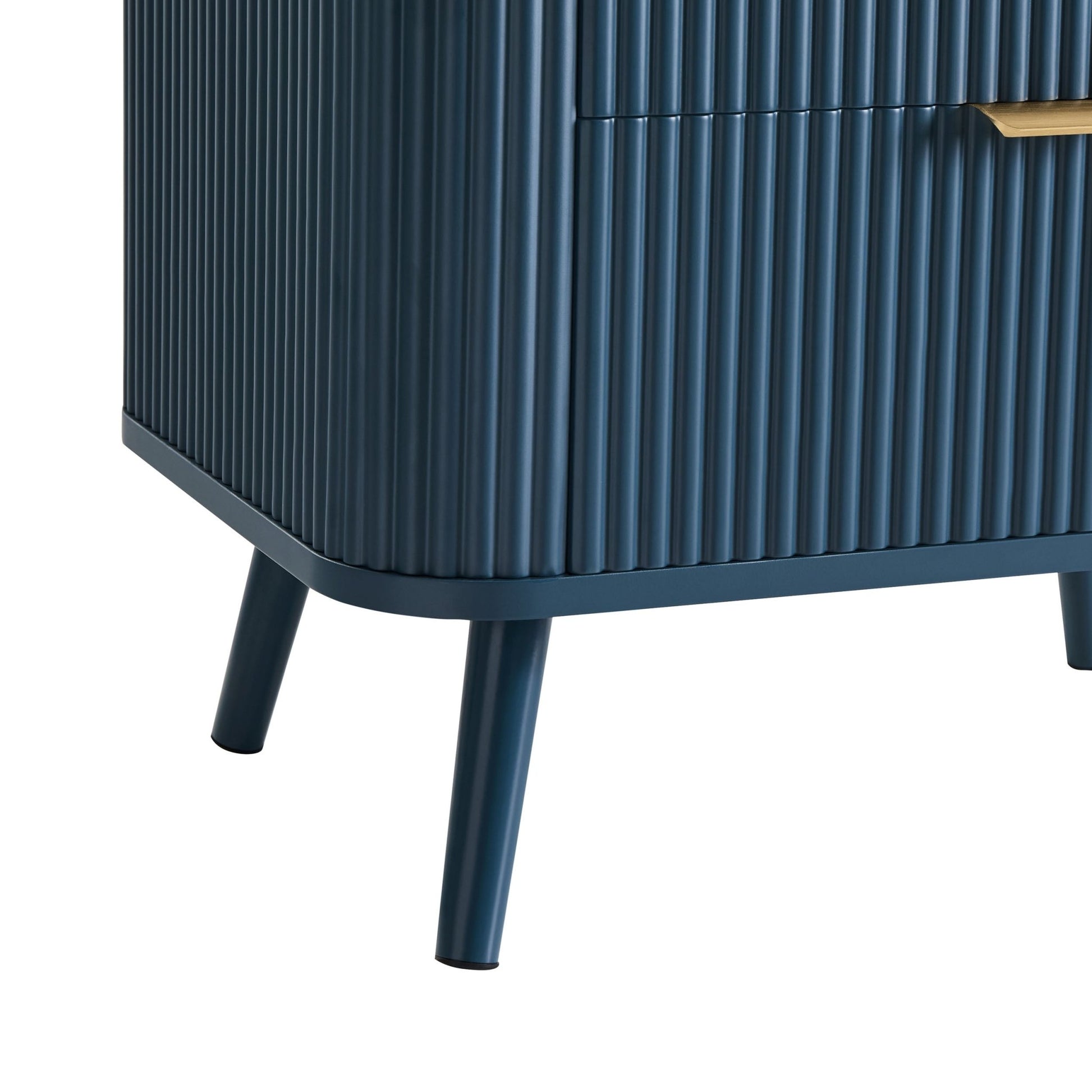 Hattie 2 Drawer Bedside Table - Teal - DUSK