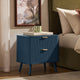 Hattie 2 Drawer Bedside Table - Teal - DUSK