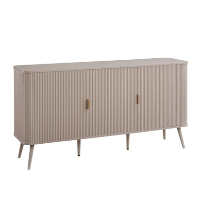 Hattie 3 Door Sideboard - Taupe - DUSK