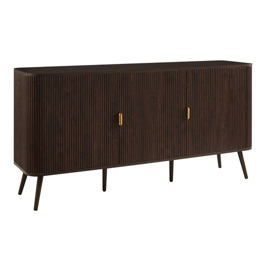 Hattie 3 Door Sideboard - Walnut - DUSK