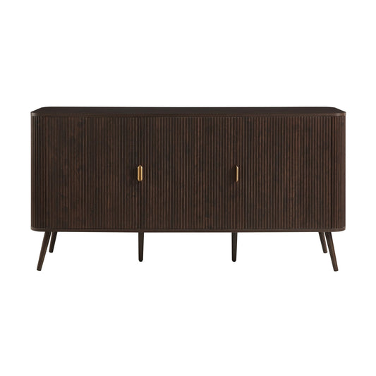 Hattie 3 Door Sideboard - Walnut - DUSK